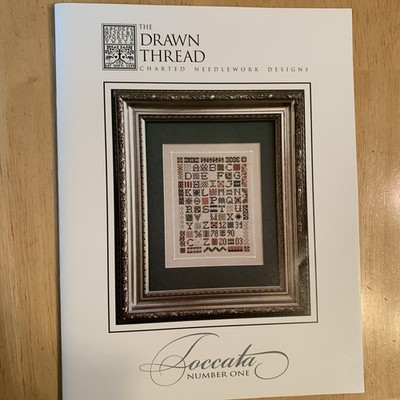 Toccata Number One Pattern Book by The Drawn Thread cross stitch pattern Sampler