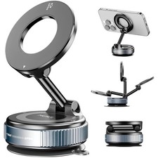 MUSEL Car Phone Holder for MagSafe [88LBS Strong Suction & 24 N55 Magnets] 36...