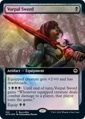 その他 Vorpal Sword (025) UR foil grand archive Vorpal Sword (Prerelease) (Adventures in the Forgotten Realms
