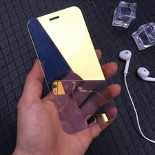 Mirror Tempered Glass Film Screen Protector For iPhone 15 14 13 12 11 Pro Max XR