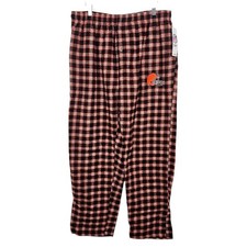 NFL Cleveland Browns Plaid Flannel Sleepwear Pajama Pants NWT