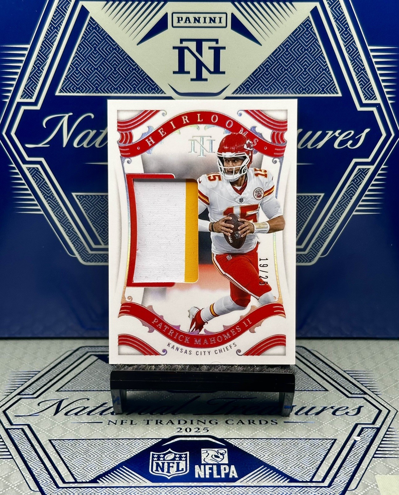 2025 National Treasures Patrick Mahomes II Heirlooms Holo Silver, SSP/25πππ view 6