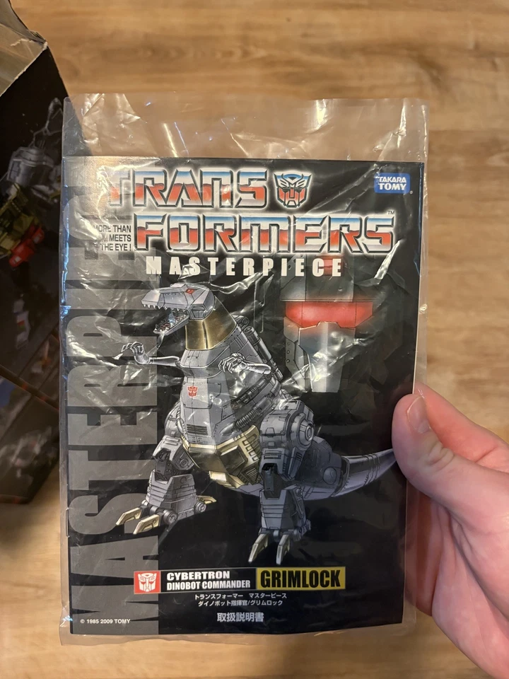 OBRA MAESTRA TRANSFORMERS TAKARA TOMY AMP-8 GRIMLOCK 25 COMPLETO Y AUTÉNTICO Foto 4 de 4