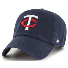Minnesota Twins 47 Brand Clean Up Adjustable Hat - Navy