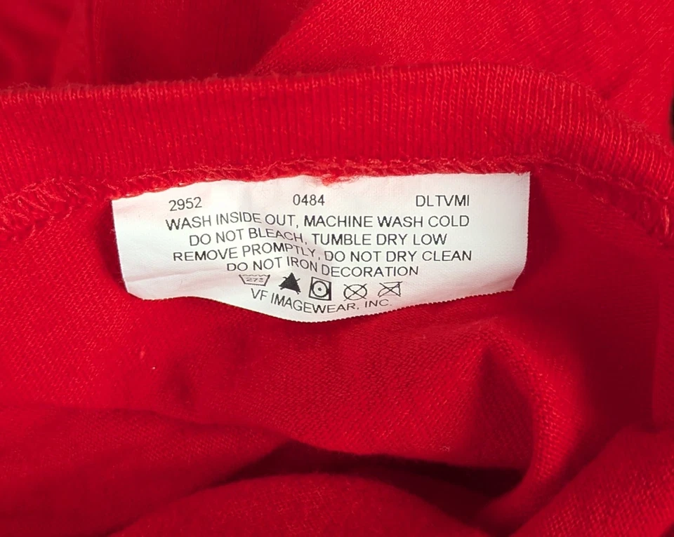 Camiseta de béisbol de los Indios de Cleveland para hombre talla 2XL Tribe Time 2007 serie mundial nueva de Lote Antiguo Foto 4 de 4