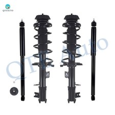 Set 4 Front Quick Complete Strut-coil Spring-rear Shock For 2007-2013 Suzuki Sx4