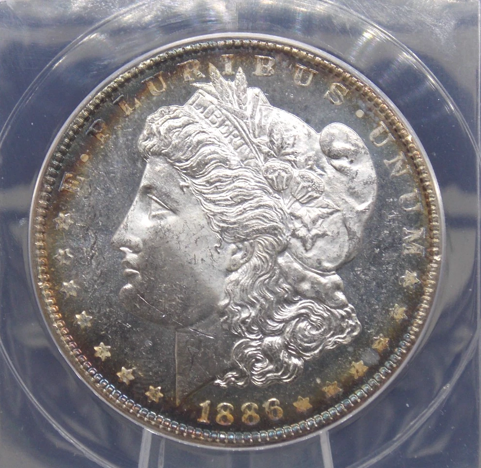 MS 63 Graded 1886 Year Morgan US Dollars (1878-1921) for sale | eBay