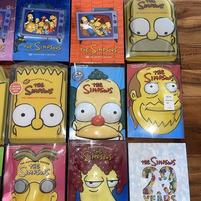 The Simpsons DVD Boxed Sets Seasons 1 thru 17 And 20 (Seasons 14