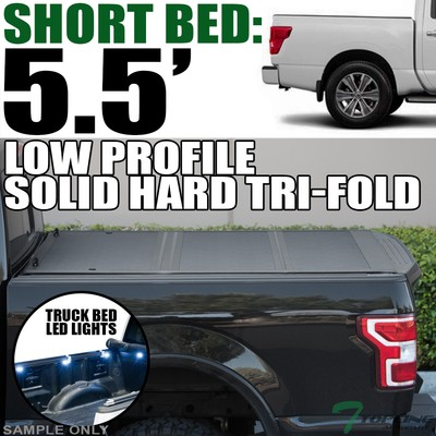 #ad TLAPS For 2016 2024 Nissan Titan 5.5#x27; Bed LoPro Hard Tri Fold Tonneau CoverLED $550.00