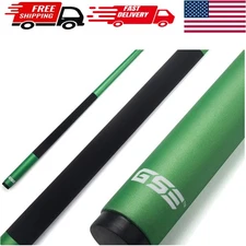 58" Fiberglass Graphite Composite Pool Cue - Two-Piece, 21oz, Stylish Colors