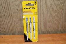 Stanley STA21063 T101D HCS Wood Jigsaw Blades Clean Cut 3 pack