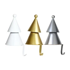 Christmas Stocking Holder Xmas Tree Stocking Hanger for Holiday Mantel Home