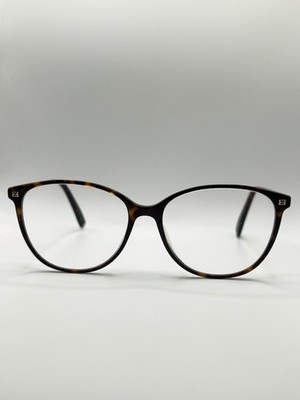 Escada Brille Gestell 54 16 Braun Havanna Rechteckig