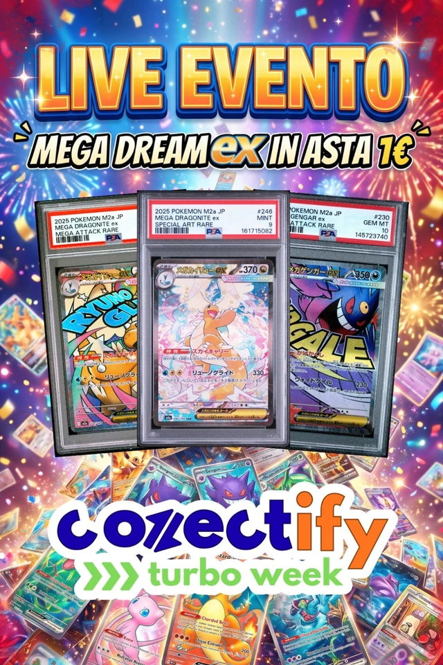 MEGA DREAM EX! 🔥 RIP&SHIP E CARTE SINGOLE IN ASTA!