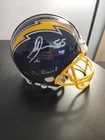 Antonio Gates Signed Chargers Mini  Helmet Autograph With COA