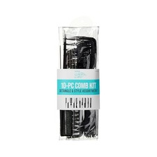 KISS Professional 10-pc Comb Set-Detangle  Style Assortment One Size