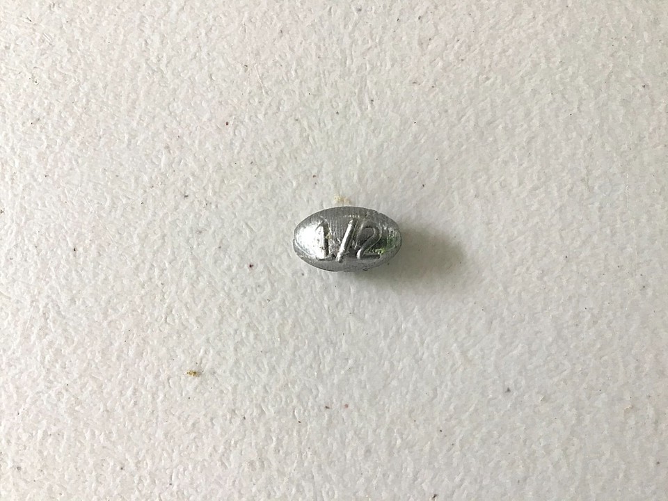 1.5 Oz Egg Slip Sinkers – Choose Quantity, FREE SHIPPING, Fishing Weights