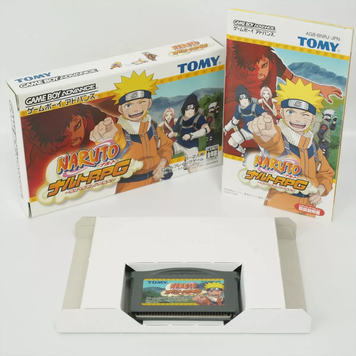 NARUTO RPG Uketsugareshi Gameboy Advance Nintendo 1345 gba