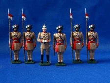 COJF-3198A - Corps of Guides Cavalry 1900 (Set 44) 6 Figures - Tradition - 54mm