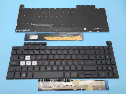 For Asus TUF Gaming A15 F15 FA507 FA507R FX507 FX507R FX507Z Spanish Keyboard