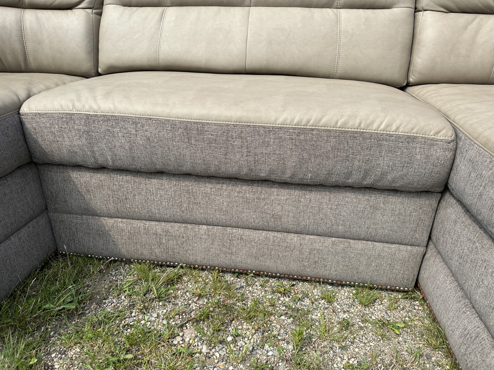 Flexsteel Ultraleather Section RV Boat Motorhome coach