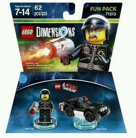 Lot of 24 LEGO DIMENSIONS The Lego Movie Fun Pack 71213 Bad Cop Police Car Bulk