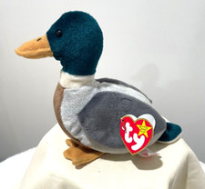 TY Beanie Baby Jake The Mallard Duck Rare Edition Red Tag 402 w/Errors MWMT
