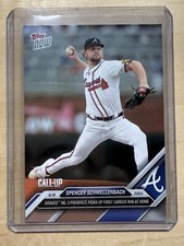 2024 MLB Topps NOW 314 SPENCER SCHWELLENBACH ATLANTA BRAVES ROOKIE CALLUP PR 882