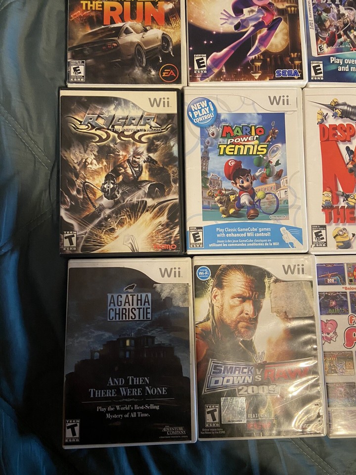 Nintendo Wii Game Lot Of 12 eBay