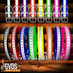 Garmin-Compatible-1-034-Reflective-Collar-Straps-DC50-TT10-TT15-T5-C70-F90-G3-EXP