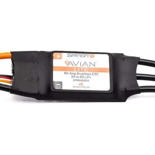 Spektrum Avian 85 Amp 85A Smart Lite Brushless ESC 3S-6S IC5 SPMXAE85A - Picture 3 of 6