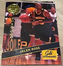 1994 Signature Rookies Basketball Promo Gold Standard /10,000 Jalen Rose #P2
