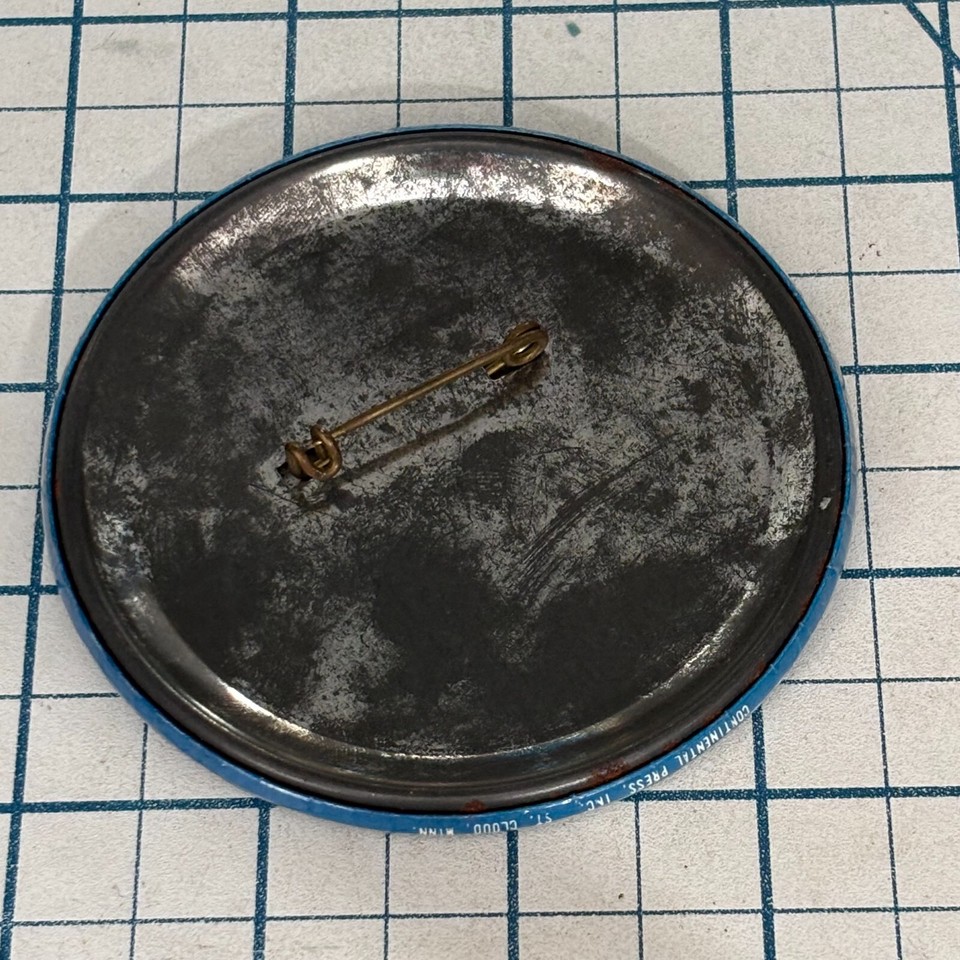 Cool Blue Vikings NC North Carolina HS School Football Vintage Pinback ...