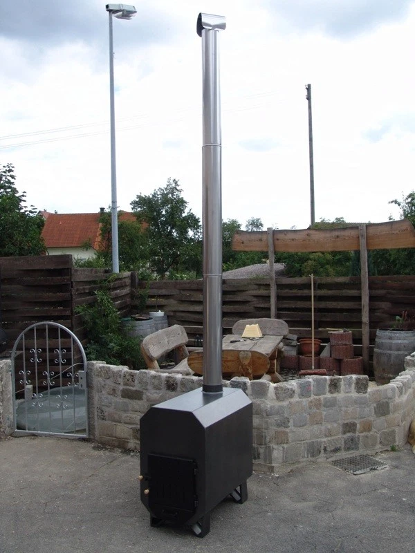 Wood Burning Pool Heater Wood Fired Swimming Pool Stove Log Fired Pool  Furnace | eBay