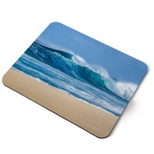 Mouse Mat Pad - Waves Beach Seaside Ocean Laptop PC Desk Office #2467