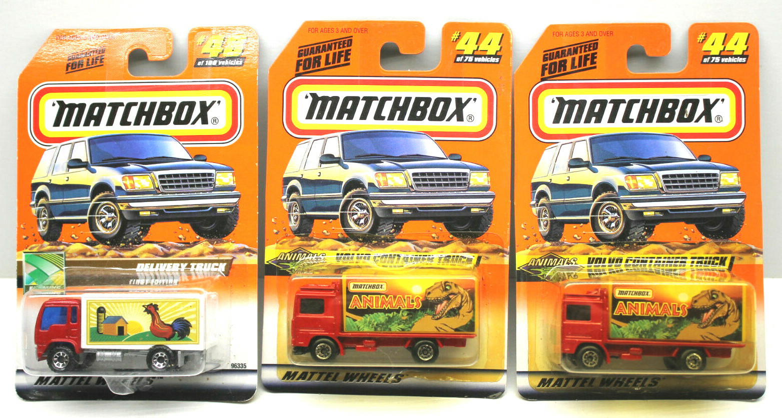12pc 1990s Matchbox Diecast Toys Farm Preserve Park Animal Truck Lot Noc Ebay