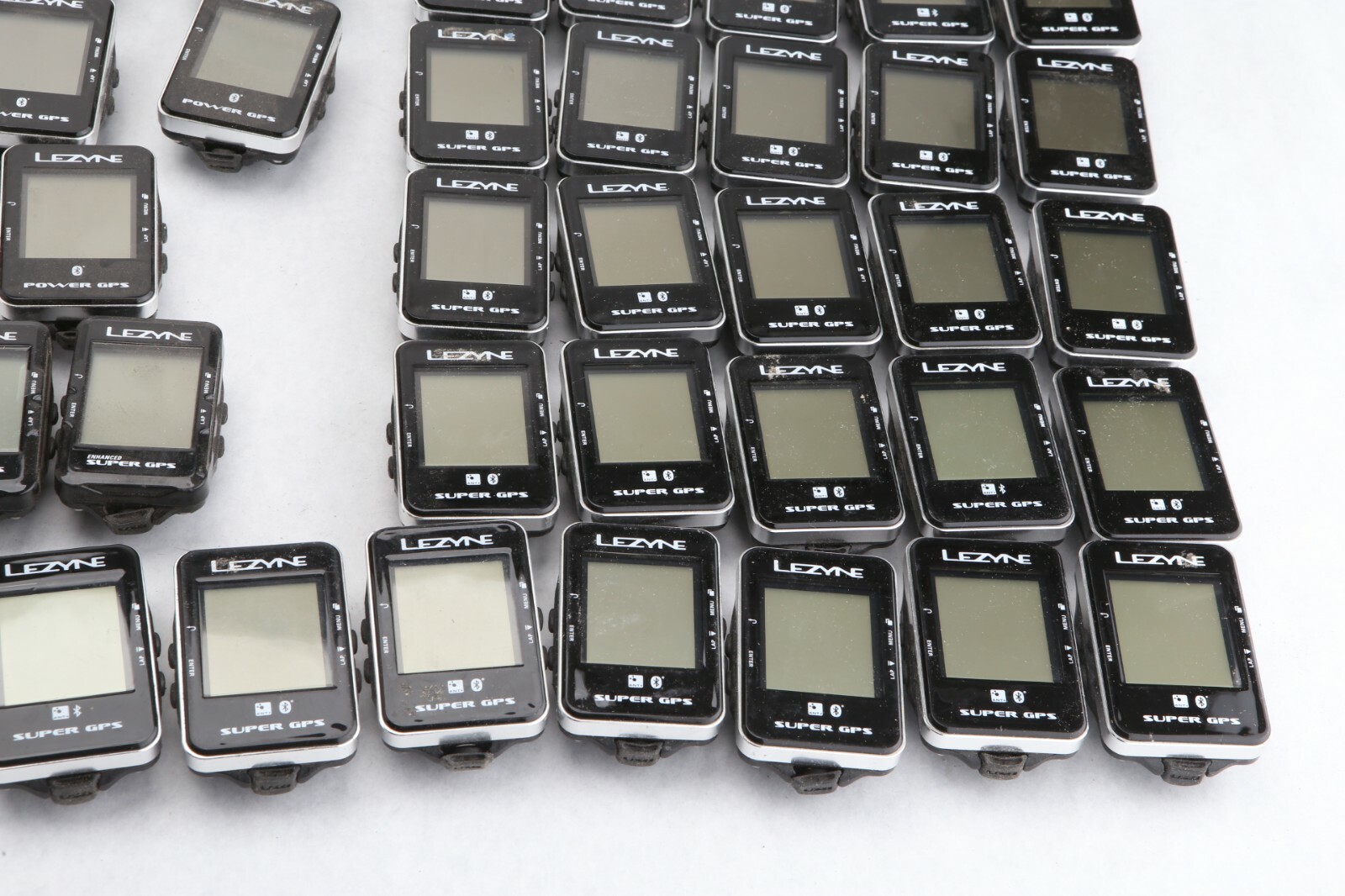 Lot 68x Lezyne Enhanced Micro C Super Power Mini GPS Watch Bike PARTS REPAIR