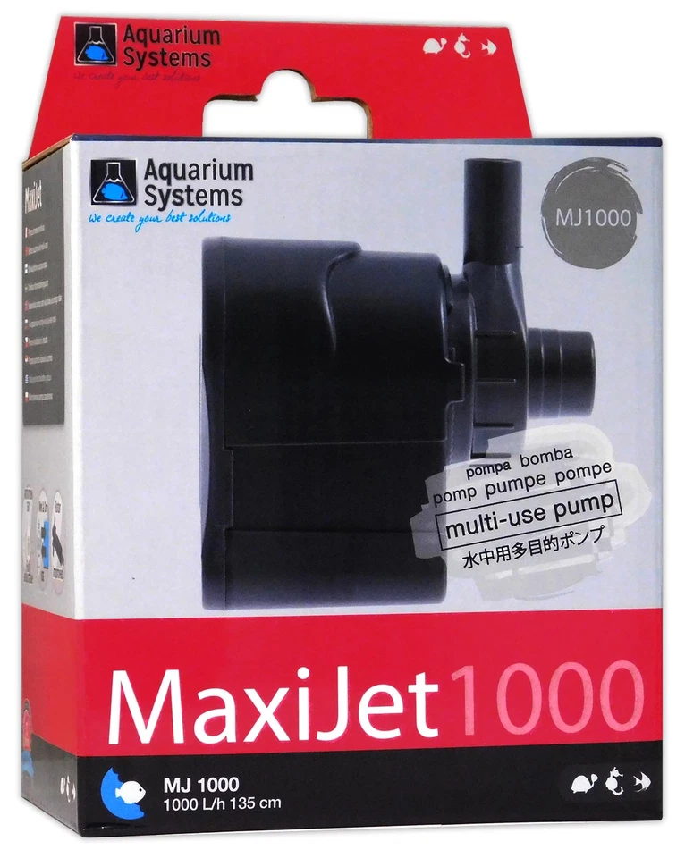 AQUARIUM SYSTEMS MAXIJET MAXI JET PUMP SUBMERSIBLE FLOW FISH TANK REEF MARINE