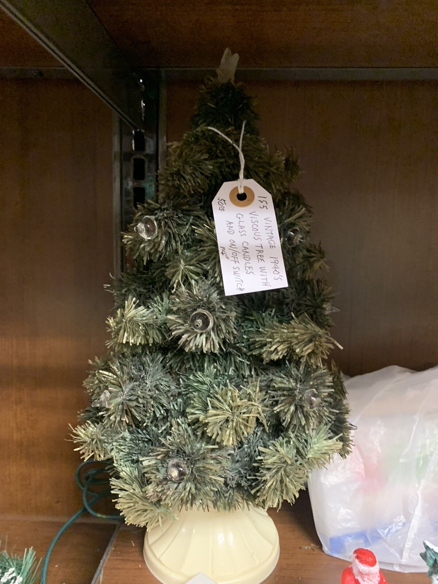 vintage 1940s Cellophane Christmas tree | eBay