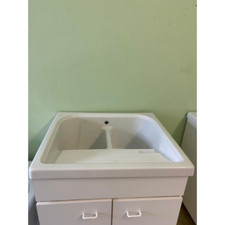 LAVATOIO IN CERAMICA 2 VASCHE GALASSIA OSIRIDE 75X65