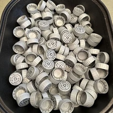 210 Diet Coke My Coke Rewards Plastic Bottle Caps - Crafts - SILVER