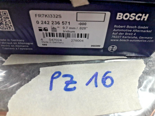 0242236571 CANDELA ACCENSIONE per BMW Z3 - SPARK PLUG - Picture 3 of 3