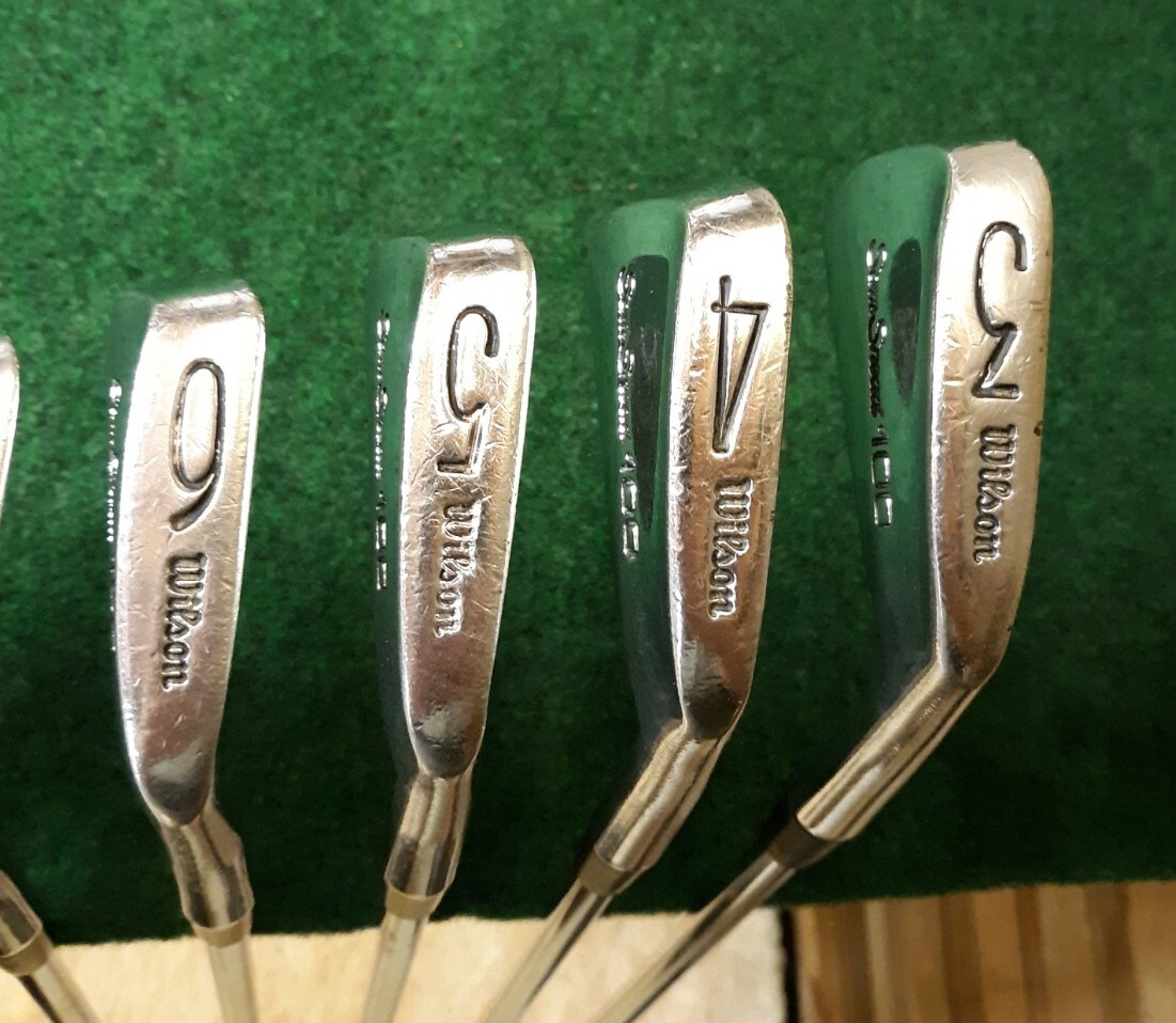 Vintage Wilson Sam Snead 100 Blades, Iron Set 39 Stiff Flex Steel Right Handed eBay