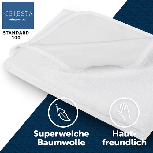 2 Stück Matratzenauflage Waschbar Inkontinenzunterlage Matratzenschoner Auflage - Bild 8 von 14