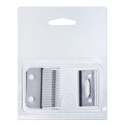 2pcs 2-Hole Ceramic Blade Cutter + Metal Bottom Kit For Wahl Shear Clipper - Picture 4 of 8
