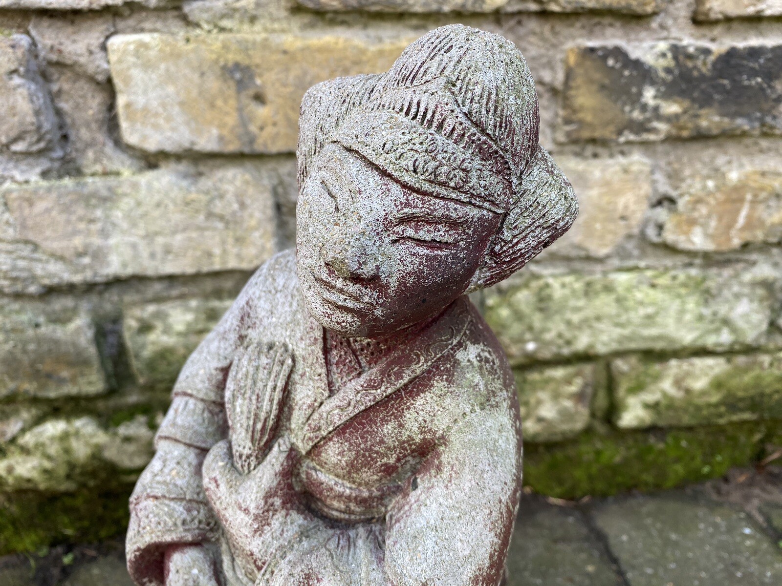 vintage helen young Stone Garden statues eBay