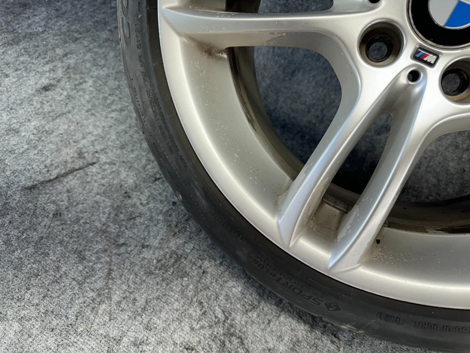 宝马 2008 - 2013 E82 E88 风格 261 18 英寸后轮 RIM 带轮胎原始设备制造商 89k — 第 4/4 张图片