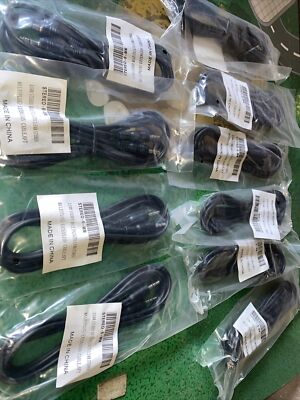 Lot Of AV Cable 3.5mm (1/8'') Stereo  Male to M Audio Video jack-plug USA Seller