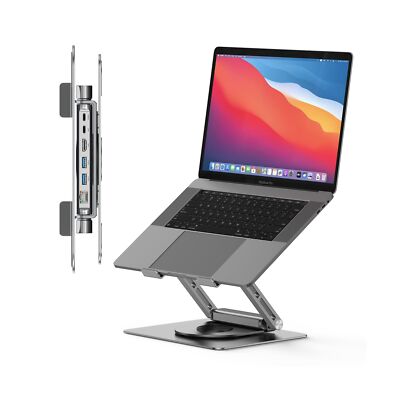 TobenONE USB C Laptop Docking Station Stand for MacBook Pro/Air/Dell/HP/Surfa...