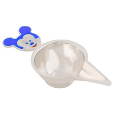 Silver Baby Feeder Mickey Design